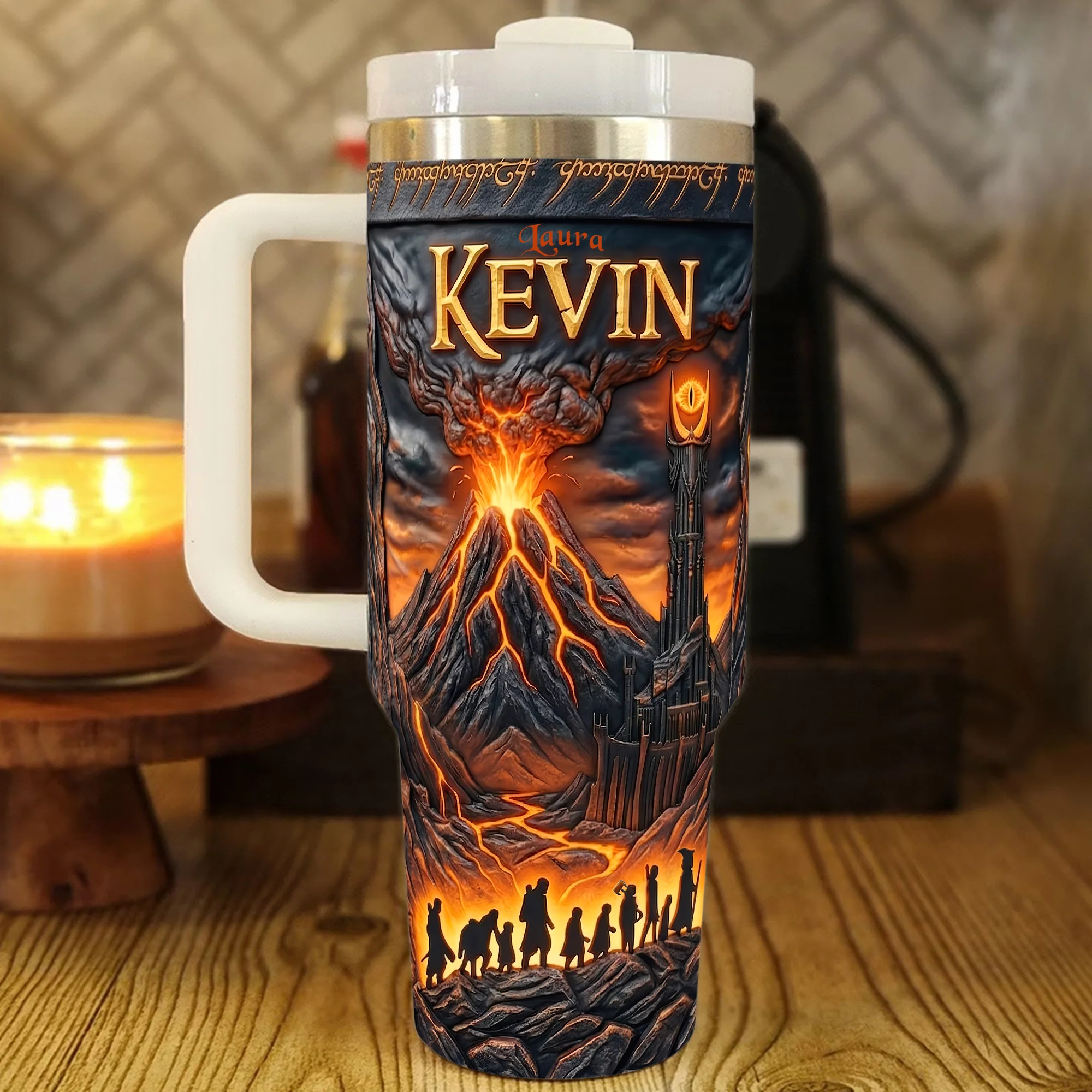 Personalized The Lord of the Rings 40oz Stanley Tumbler - Image 3