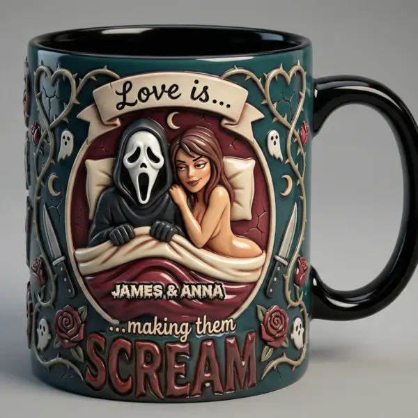 Naughty Couple Accent Mug - Image 4