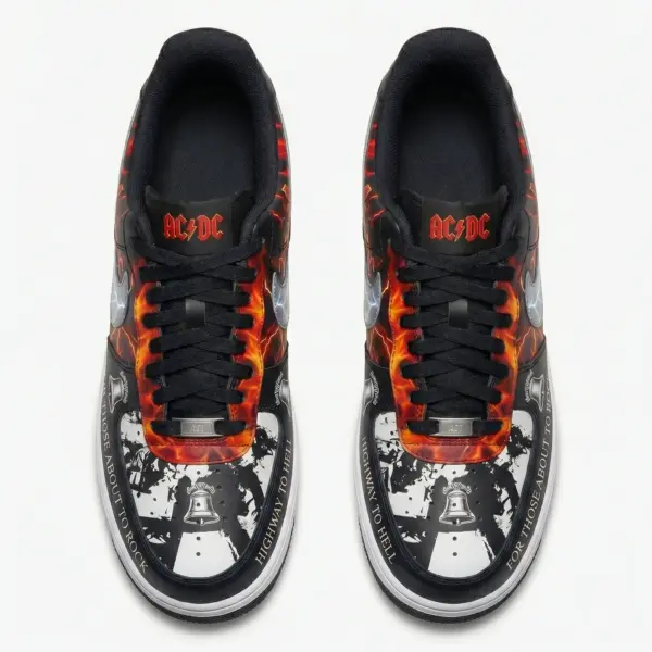Alternative view of AC/DC Air Low-Top Sneakers Shoes