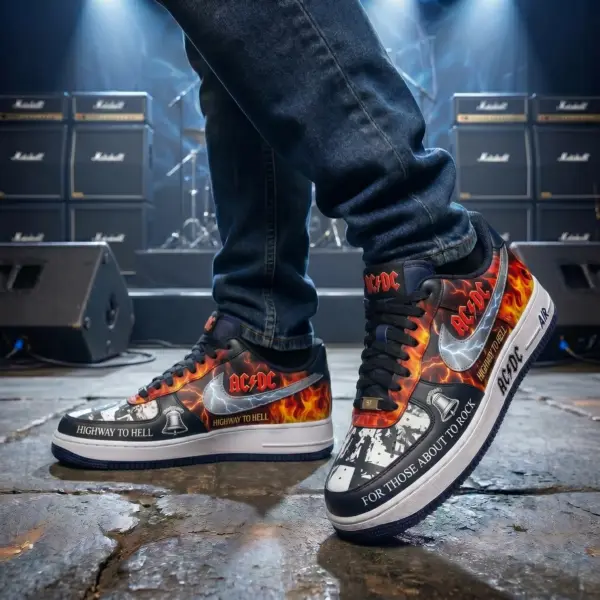 AC/DC Air Low-Top Sneakers Shoes - Image 4