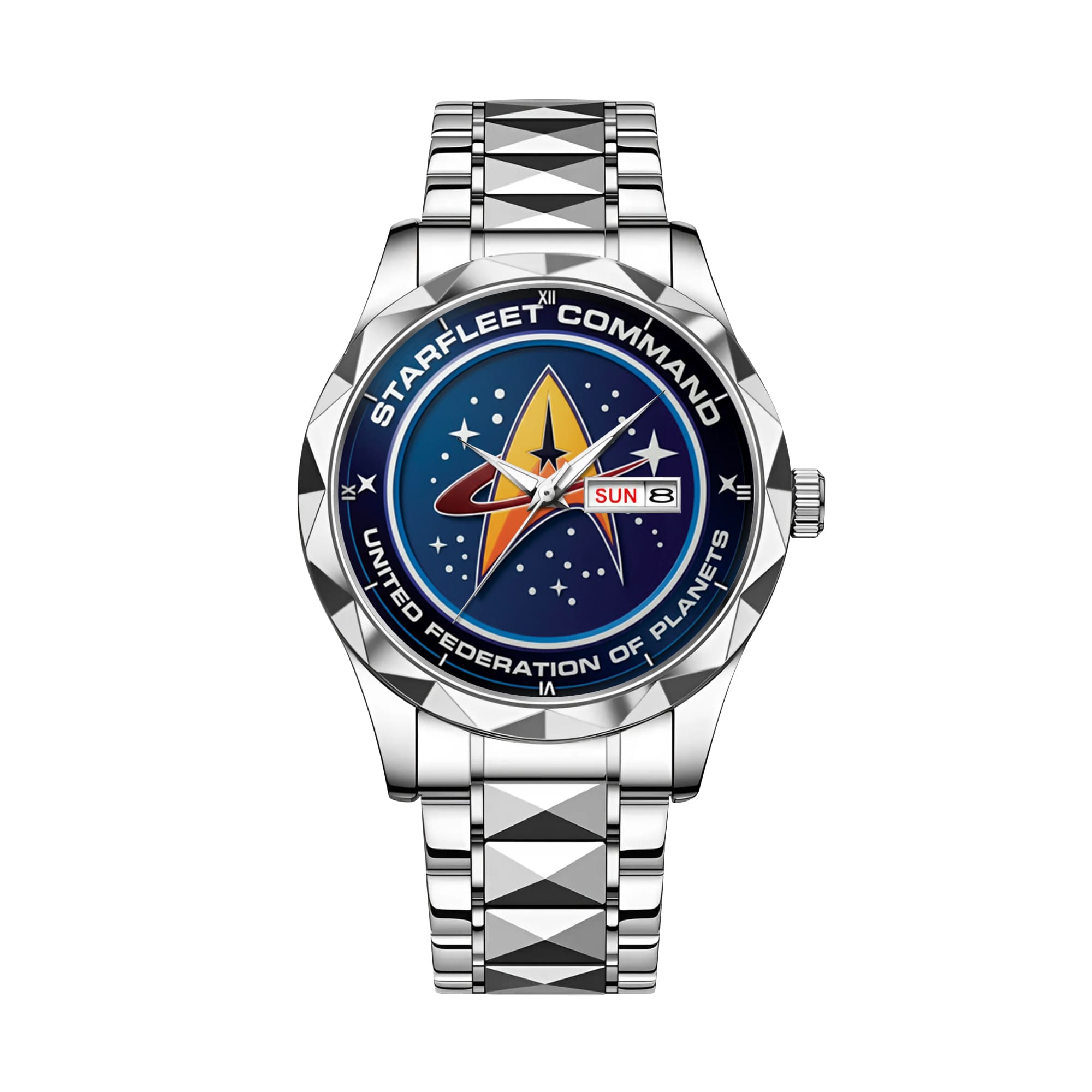 Starfleet Command United Federation Of Planets Alloy Luxury Quartz Watch - Image 2