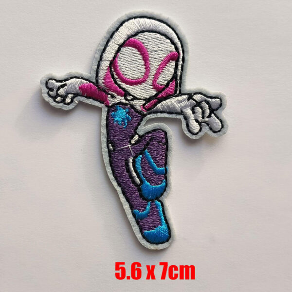 Spiderman Spin and Ghost Spider Embroidered Patches Set - Image 6