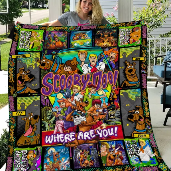 Scooby-Doo Fleece Blanket-THK137010