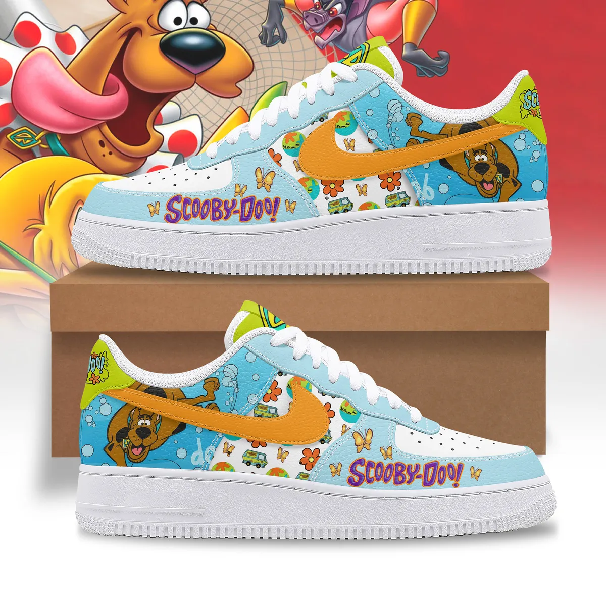 Scooby-Doo Air Low-Top Shoes-THK137005
