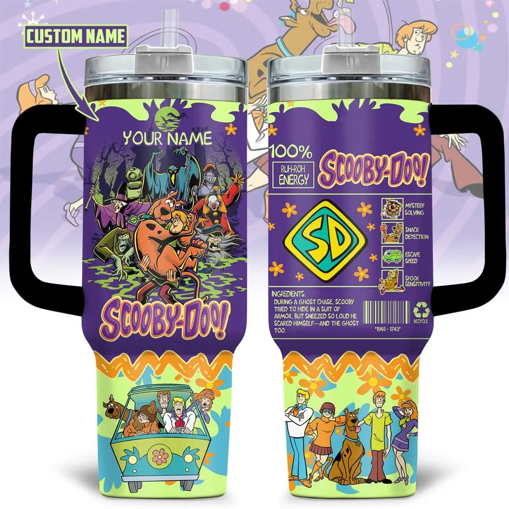 Personalized Scooby-Doo 40oz Stanley Tumbler-THK136989