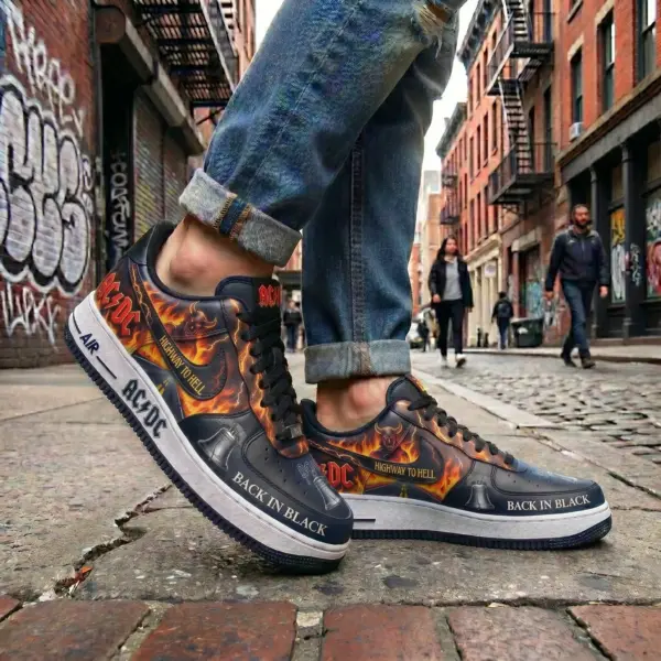 Alternative view of AC/DC Air Low-Top Sneakers Shoes -THK130719
