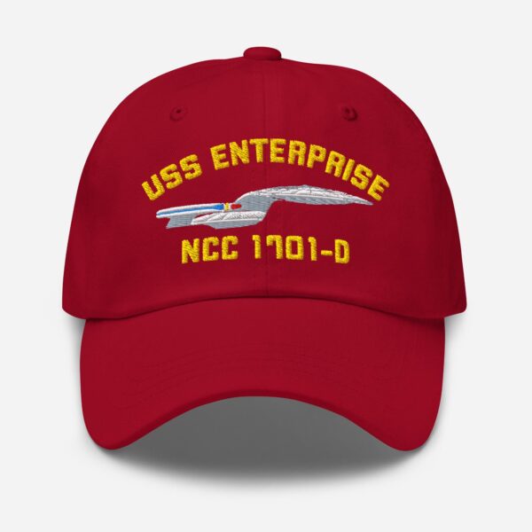 Premium Star Trek U.S.S Enterprise NCC-1701-D Embroidery Cap - Image 8