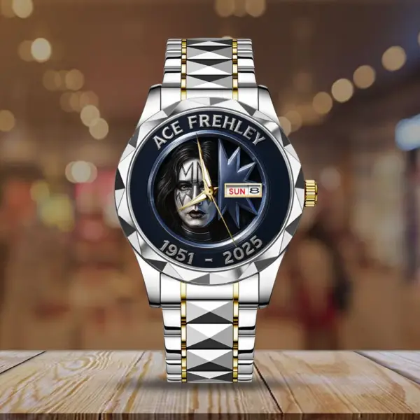 Alternative view of KISS x Ace Frehley Alloy Luxury Quartz Watch – 116852