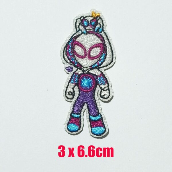 Spiderman Spin and Ghost Spider Embroidered Patches Set - Image 8
