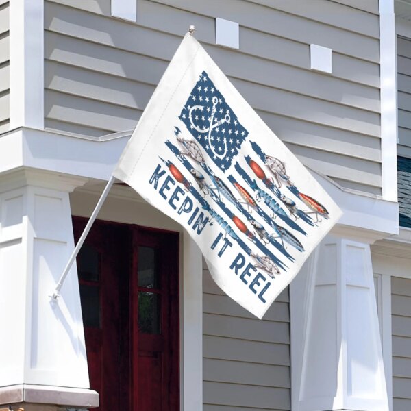 Fishing Lure House Flag