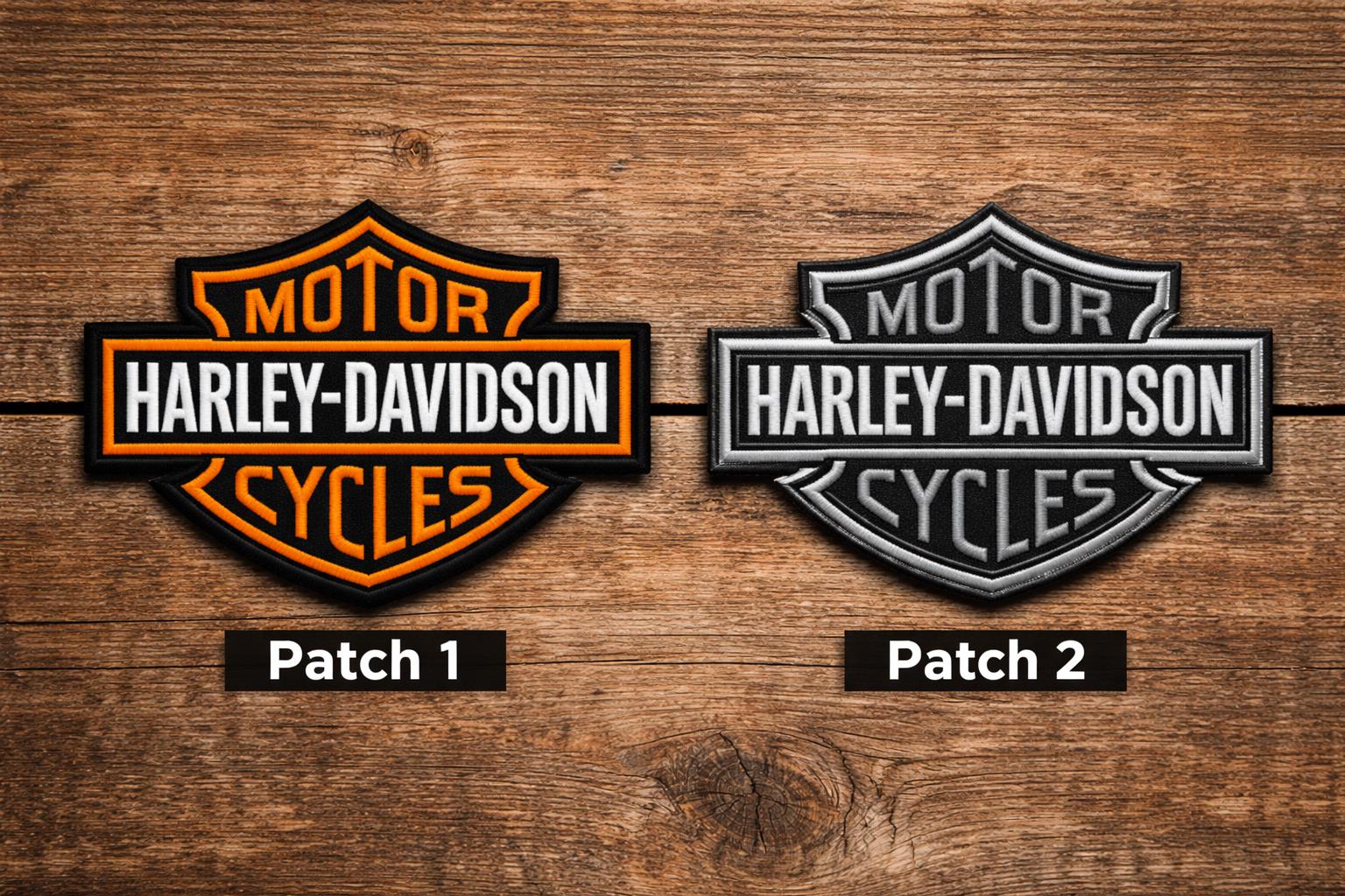 Washed Grey Harley Bar and Shield Style Embroidery Cap - Image 6