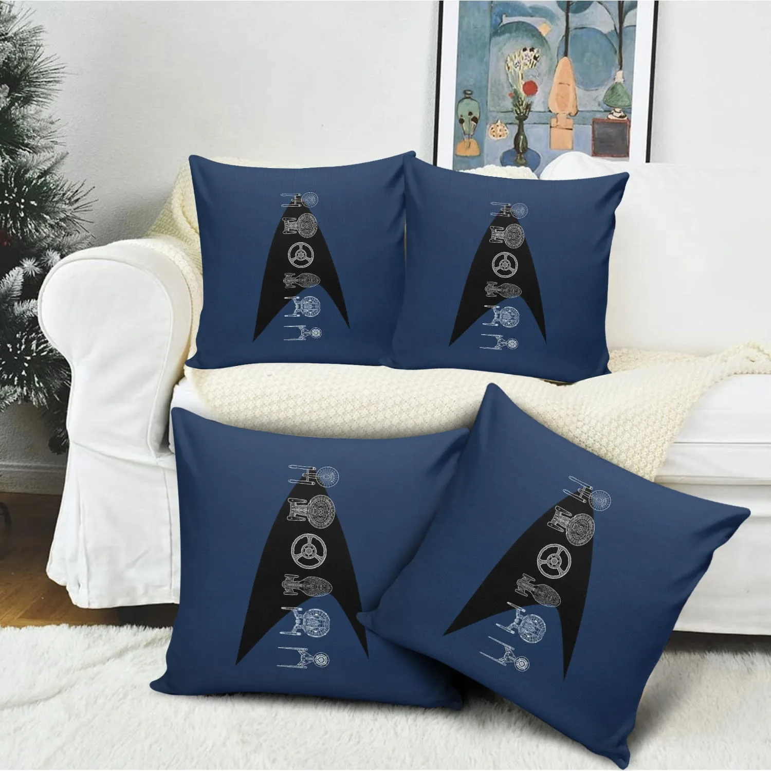 Star Trek Ships of the Line Delta Pillow - Image 6