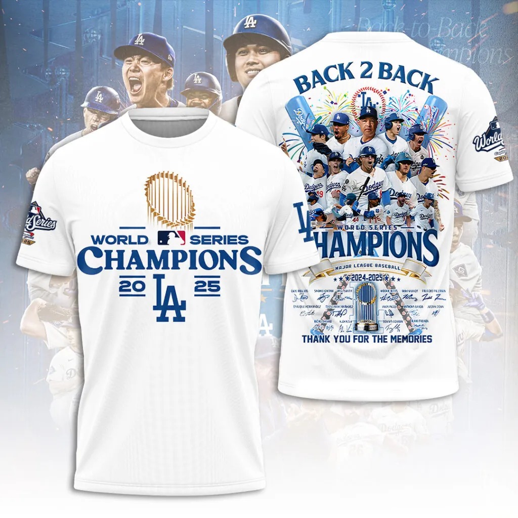 Los Angeles Dodgers 3D Apparel – THK117267