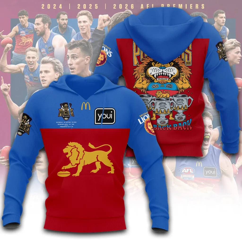 Brisbane Lions 3D Apparel-THK136801 - Image 2