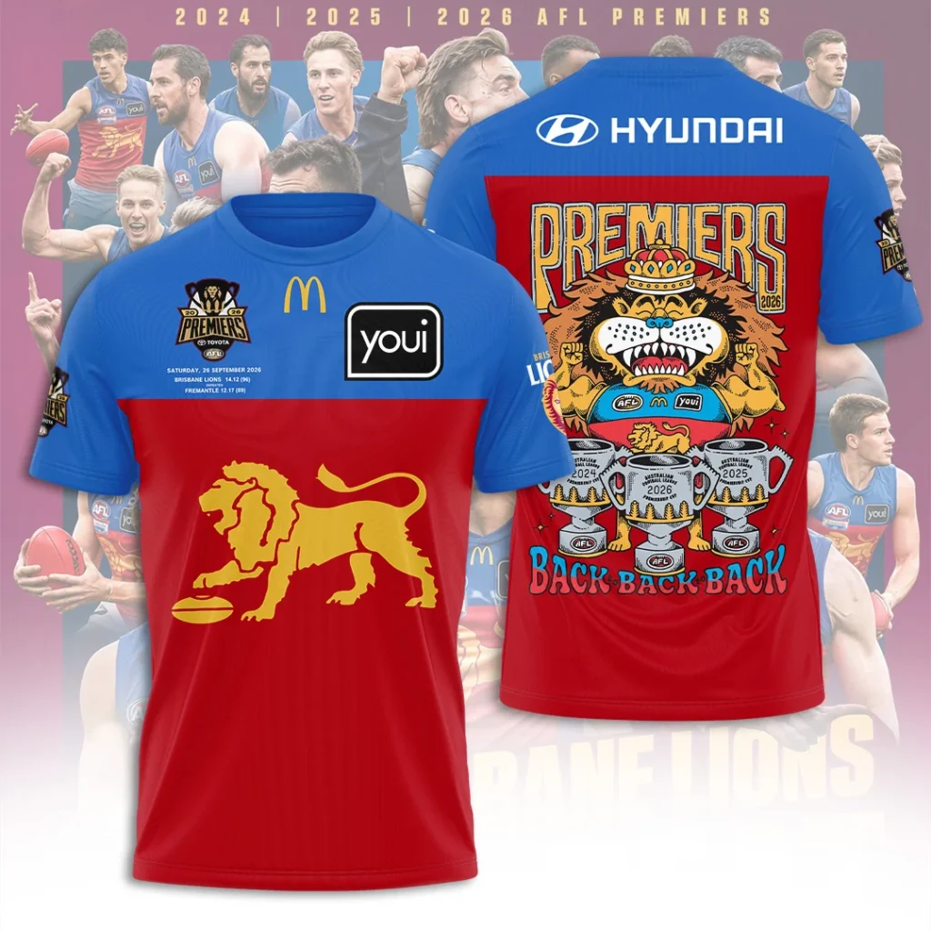 Brisbane Lions 3D Apparel-THK136801