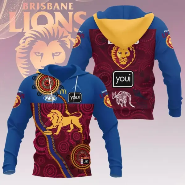 Alternative view of Brisbane Lions 3D Apparel-THK136823