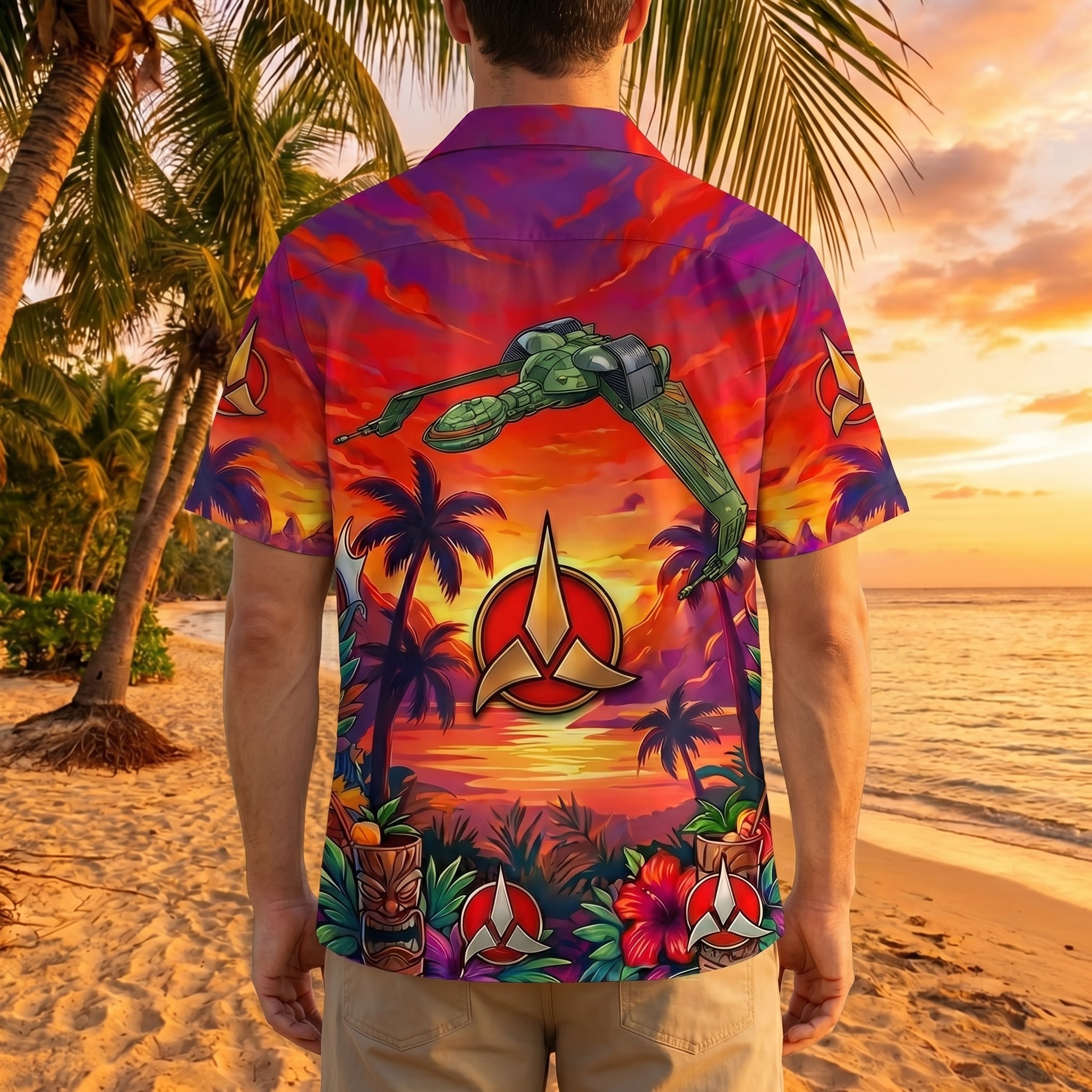 Star Trek Hawaiian Shirt- THK126698 - Image 4