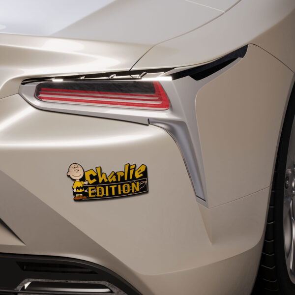 Charlie Brown Edition 3D Inlayed Car Name Badge - Image 6