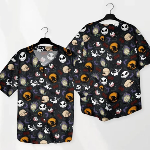 Pumpkin King and Oogie Boogie The Nightmare Before Christmas Baseball Jersey