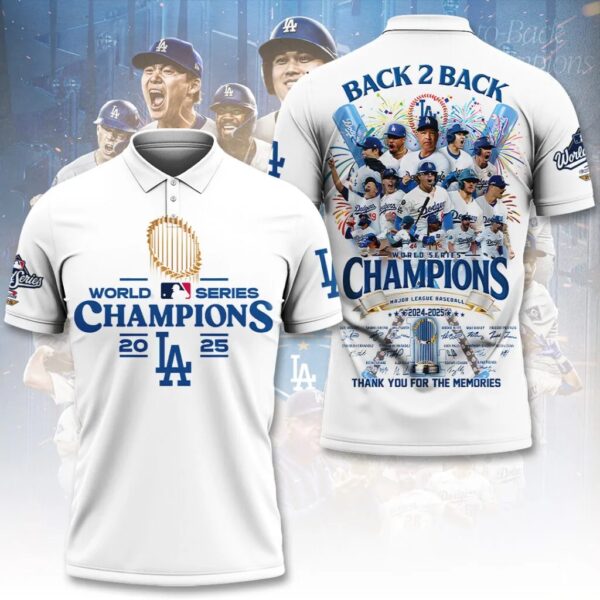 Alternative view of Los Angeles Dodgers 3D Apparel – THK117267