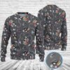 Nightmare Before Christmas Jack and Sally Christmas Knitted Sweater