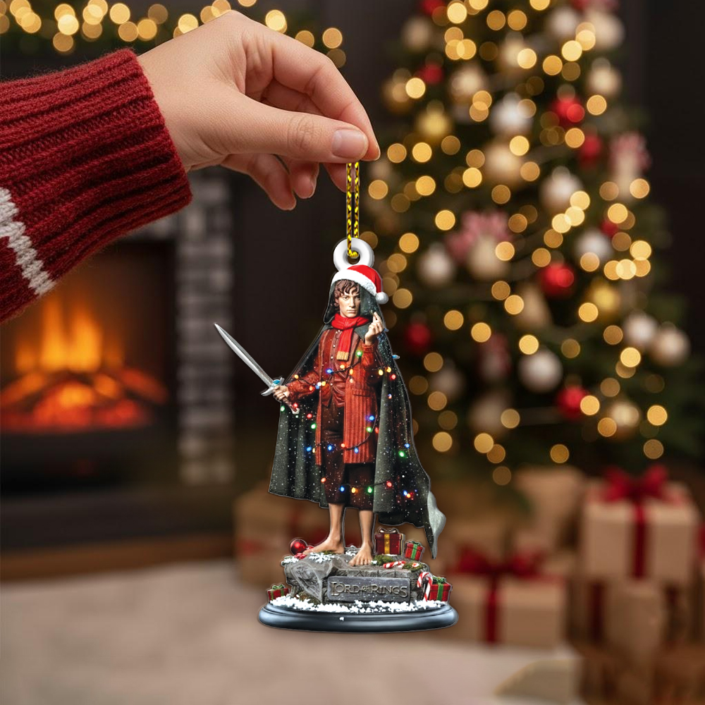Lord of the Rings Frodo Baggins Christmas Ornament - Image 3