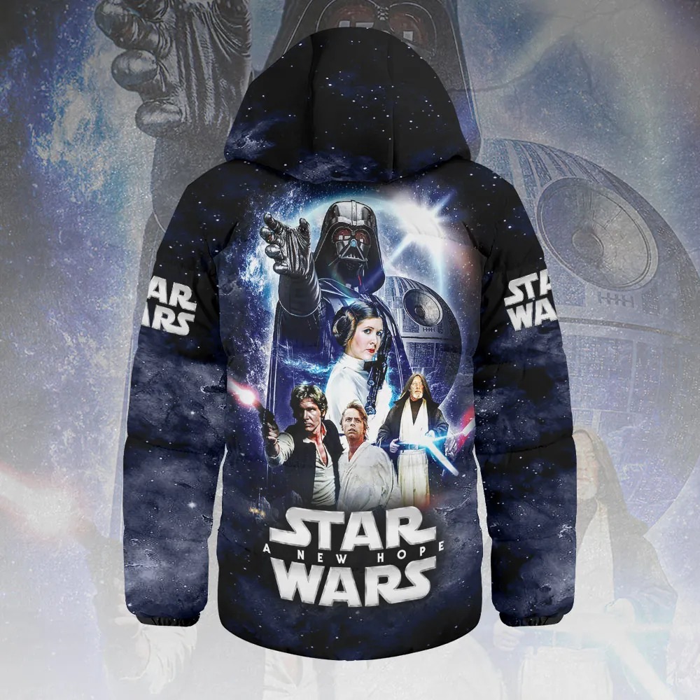 Star Wars 50th Anniversary Waterproof Thickened Down Jacket - Image 3
