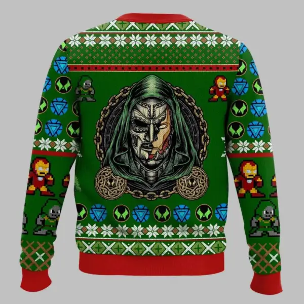 Alternative view of Avengers Doomsday Ugly Sweater-THK136864