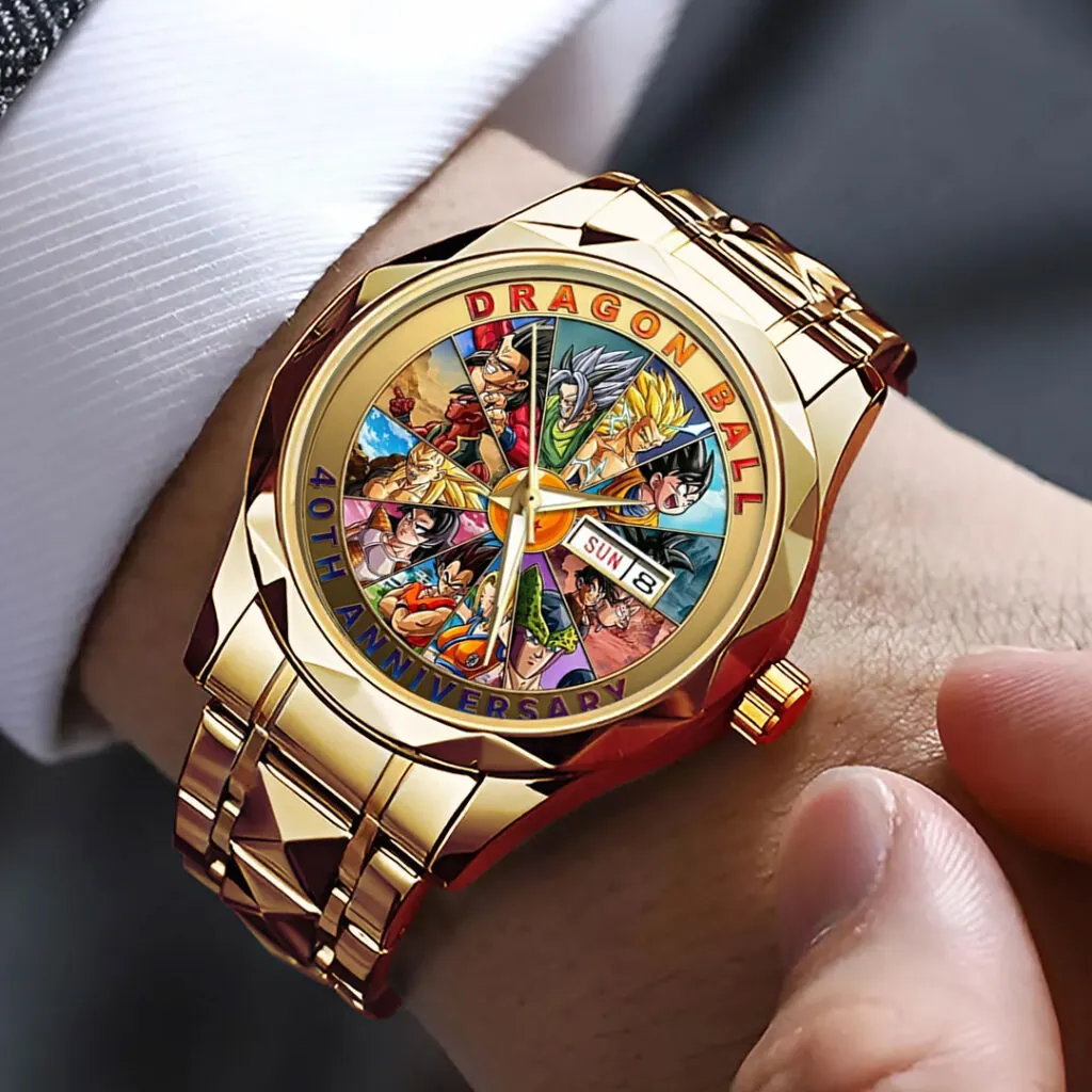 Dragon Ball 40th Anniversary Alloy Luxury Quartz Watch - Image 3