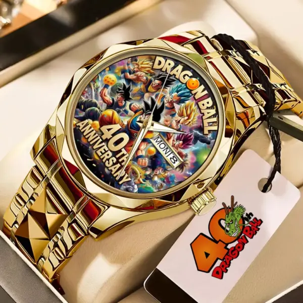 Dragon Ball 40th Anniversary Alloy Luxury Quartz Watch -THK123668