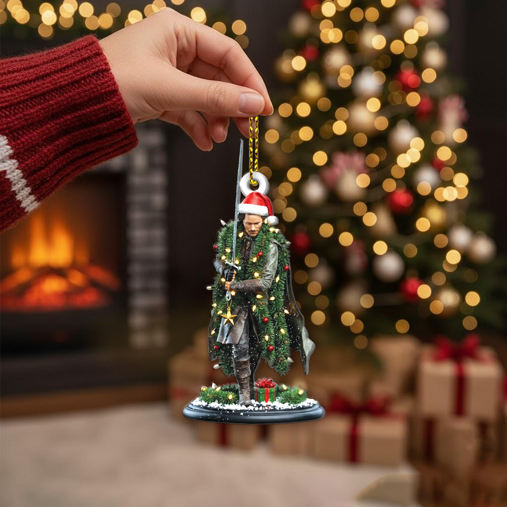 Lord of the Rings Aragorn Christmas Ornament - Image 3