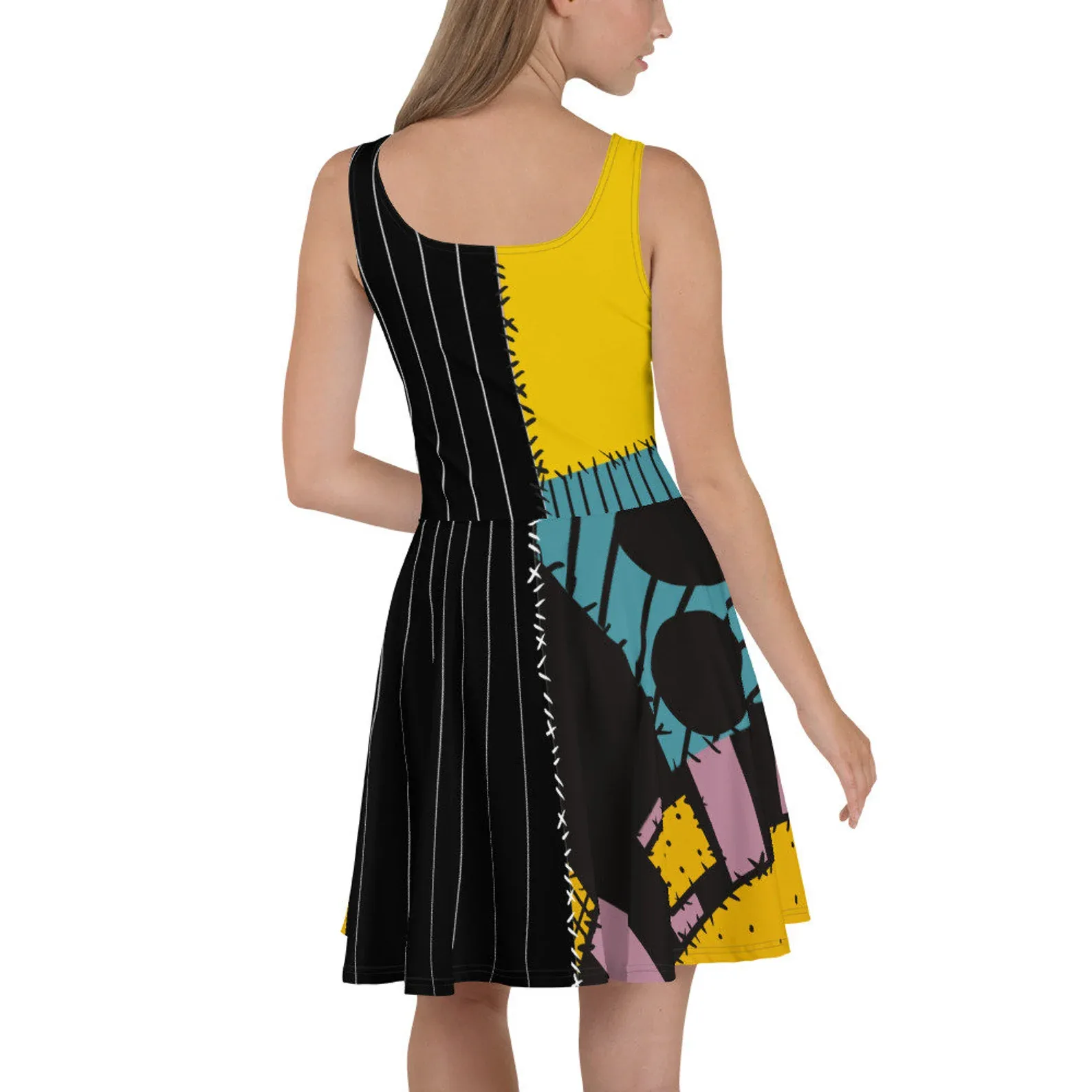 The Nightmare Before Christmas Jack and Sally Dress - Image 2