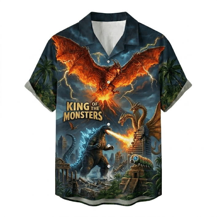 Godzilla Hawaiian Shirt - THK127127