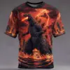 King of the Monsters Godzilla 3D T-Shirt-THK134152