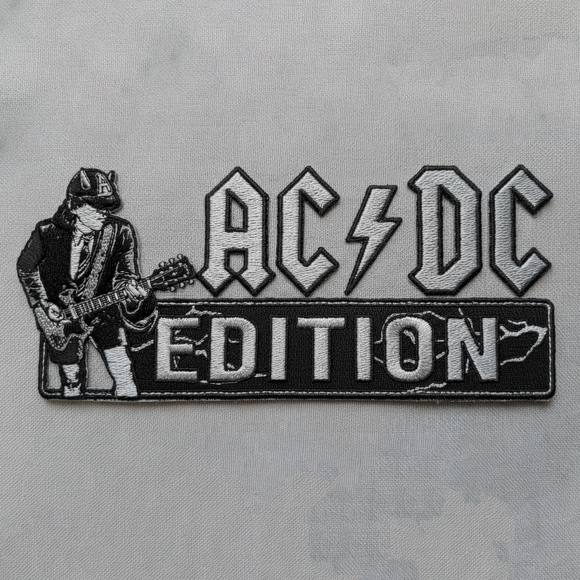 AC/DC Edition Embroidered Iron-On Patch