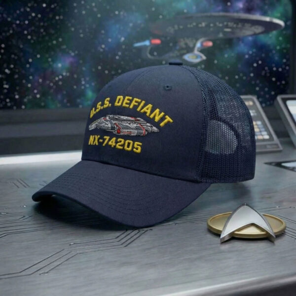 Premium Star Trek U.S.S. Defiant NX-74205 Embroidery Cap - Image 3