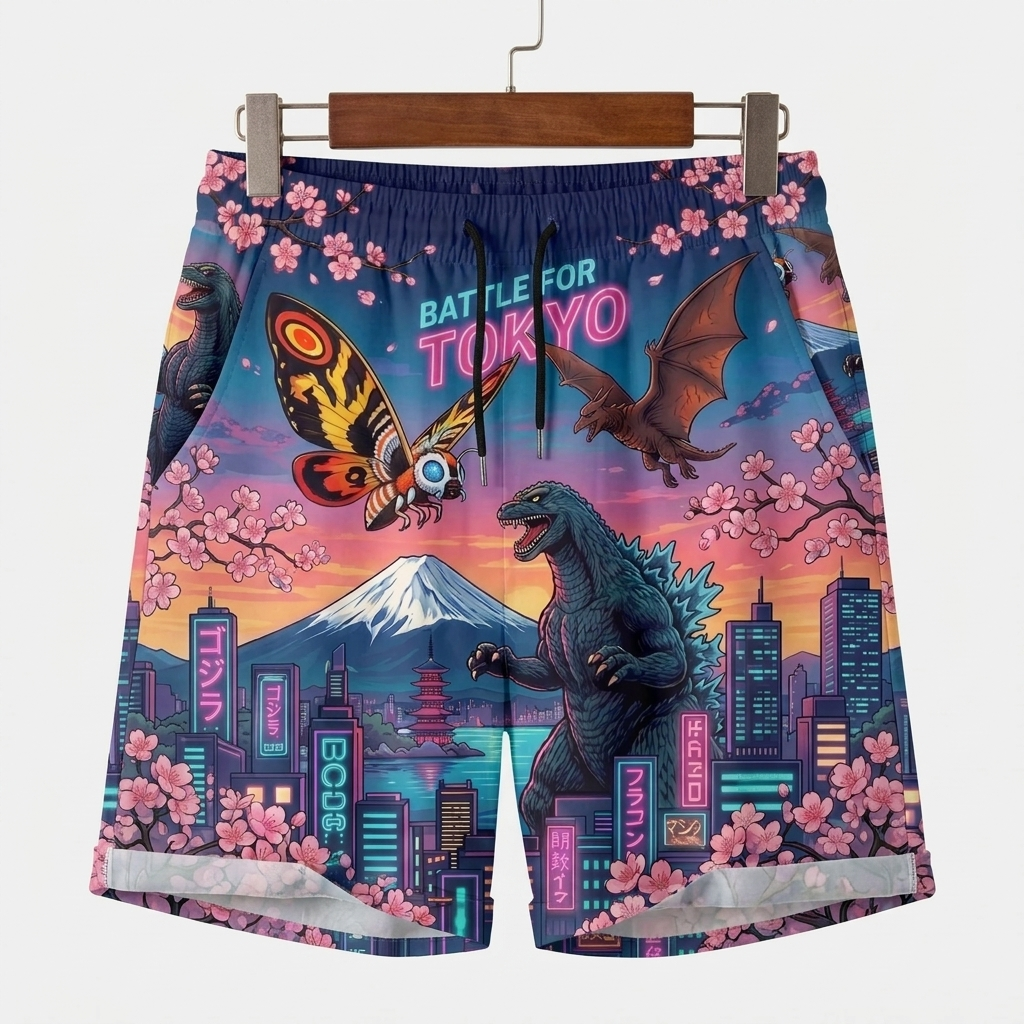 Godzilla Hawaiian Shirt - THK127074 - Image 3