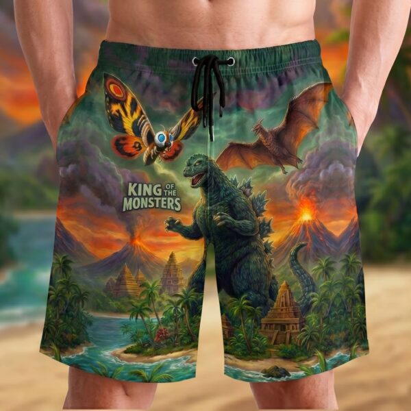 Godzilla Hawaiian Shirt - THK126991 - Image 4