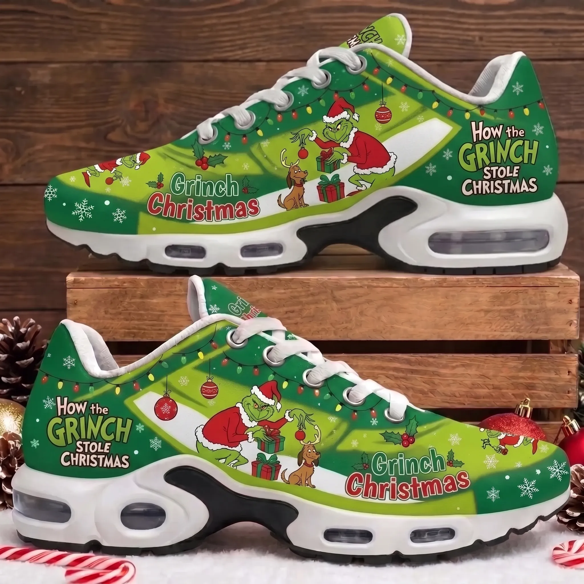 The Grinch Christmas Air Max Shoes-THK133157