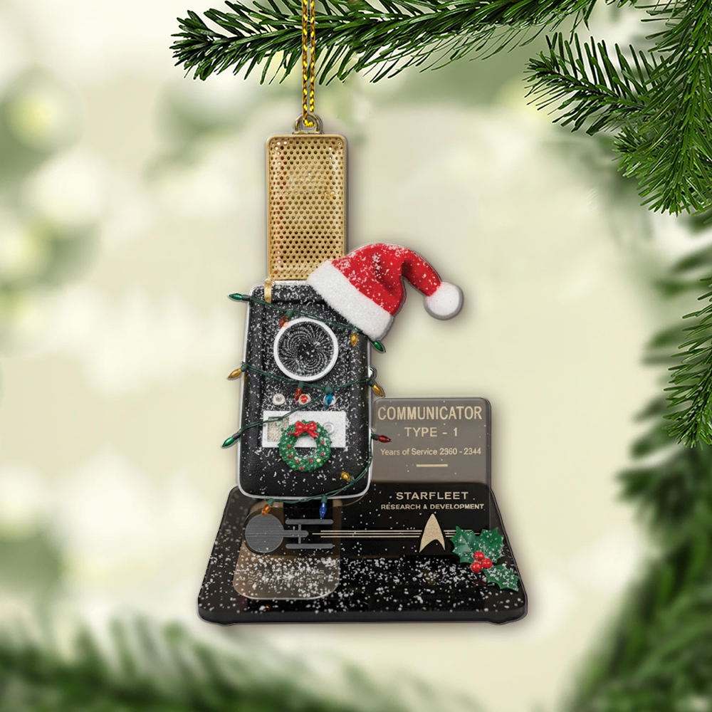 Star Trek Communicator Type - 1 Christmas Ornament - Image 2