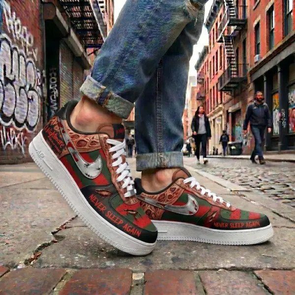 Freddy Krueger Air Low-Top Sneakers Shoes - Image 4