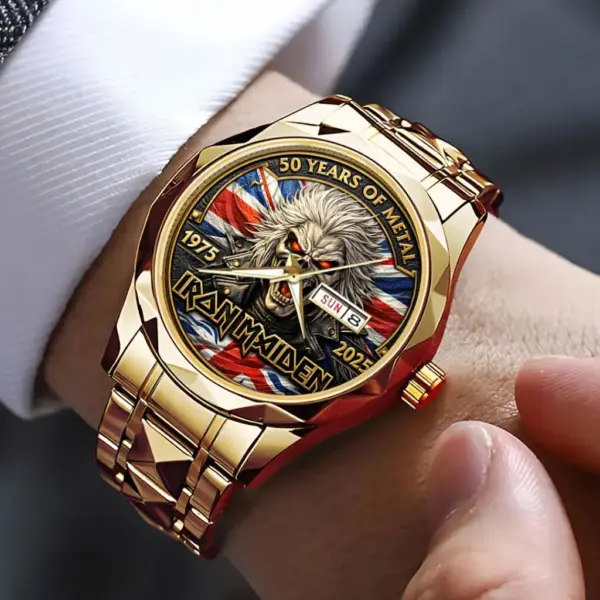 Iron Maiden 50th Anniversary Alloy Luxury Quartz Watch-THK129641 - Image 3