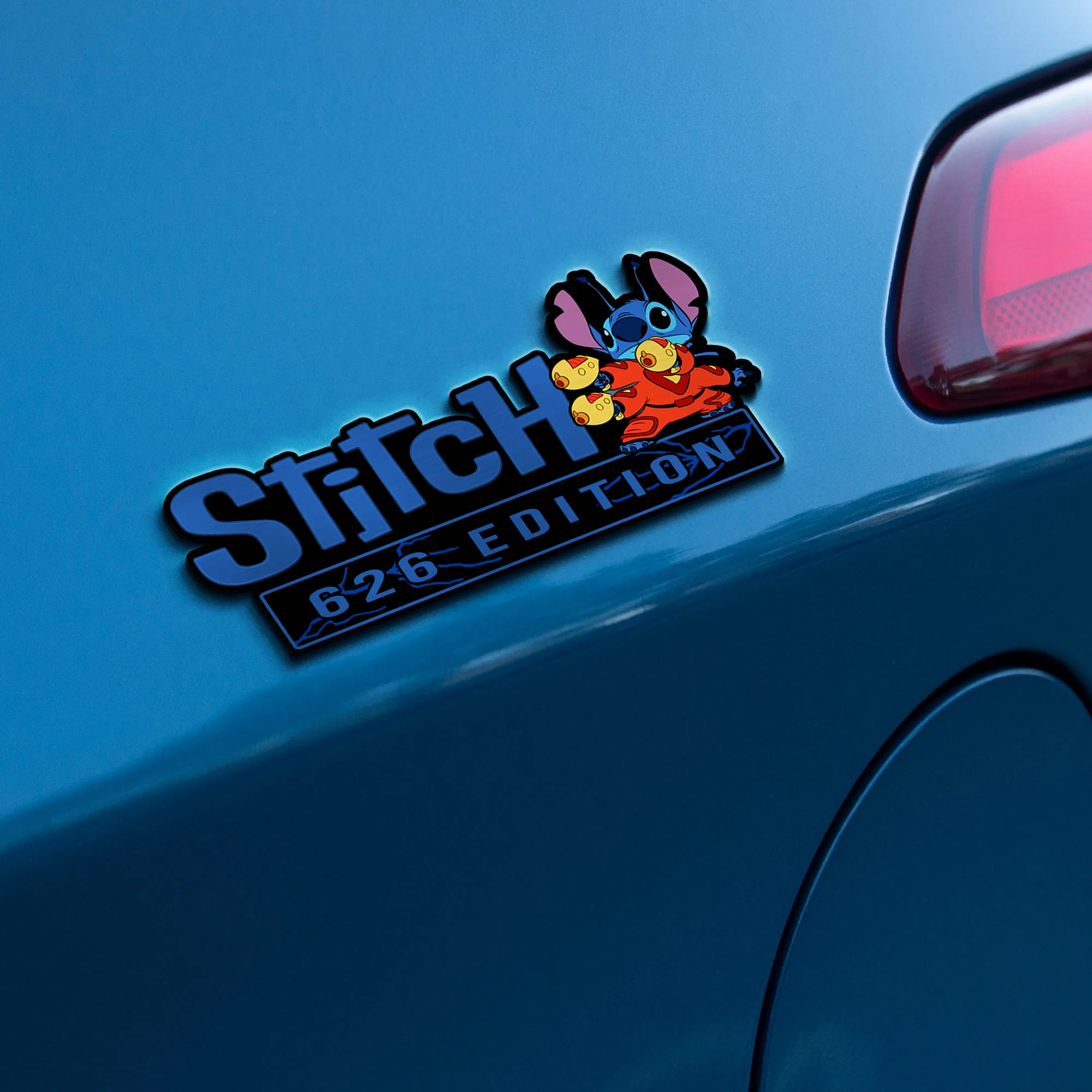 Stitch Experiment 626 Edition 3D Inlayed Car Name Badge 7 - Image 4