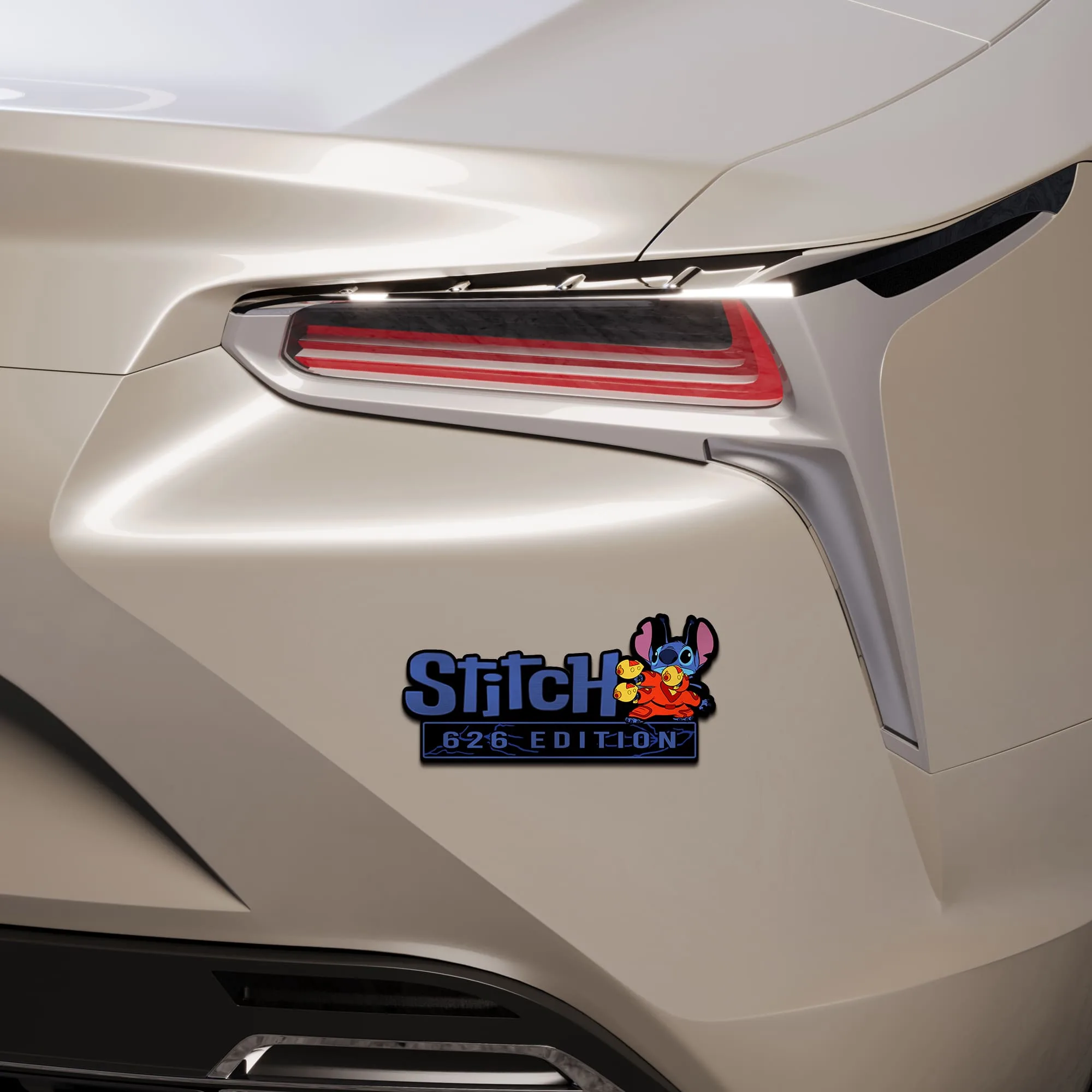 Stitch Experiment 626 Edition 3D Inlayed Car Name Badge 7 - Image 6