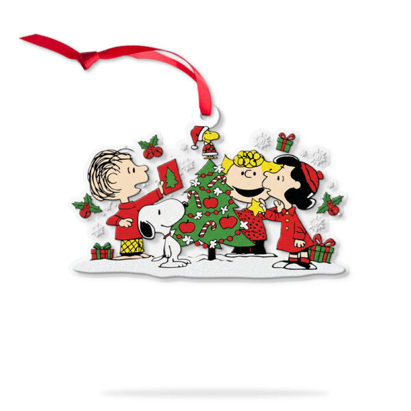 Snoopy And Friends Tree Christmas Ornament - Image 6