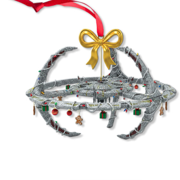 Star Trek Space Station Deep Space Nine Christmas Ornament - Image 6