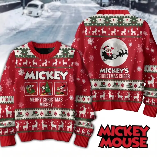 Mickey Mouse Merry Christmas Ugly Sweater-THK133562