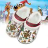 Scooby Doo x Christmas Fleece Crocs Crocband Clogs Shoes