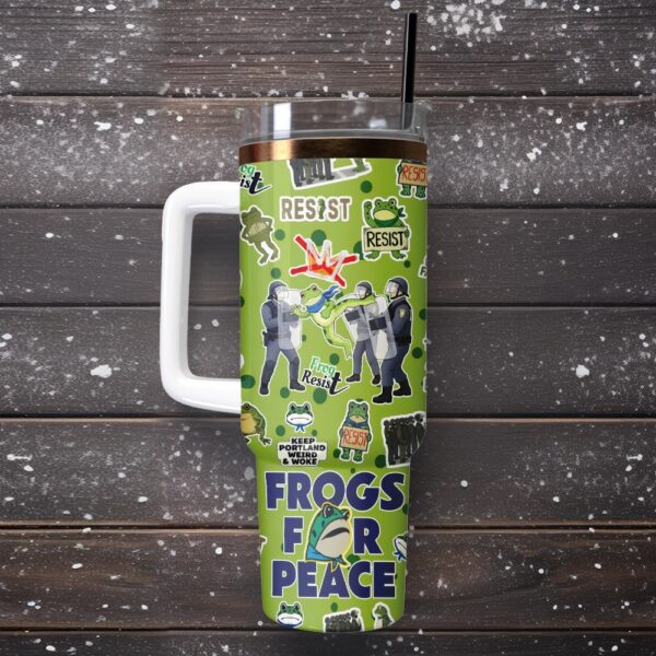 Portland Frog Resist 40oz Stanley Tumbler - Image 4