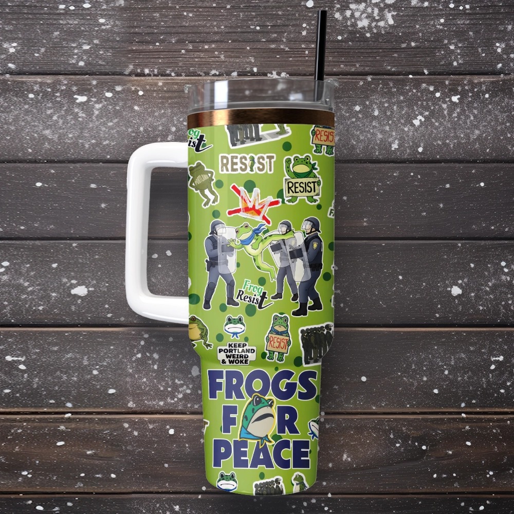Portland Frog Resist 40oz Stanley Tumbler - Image 4
